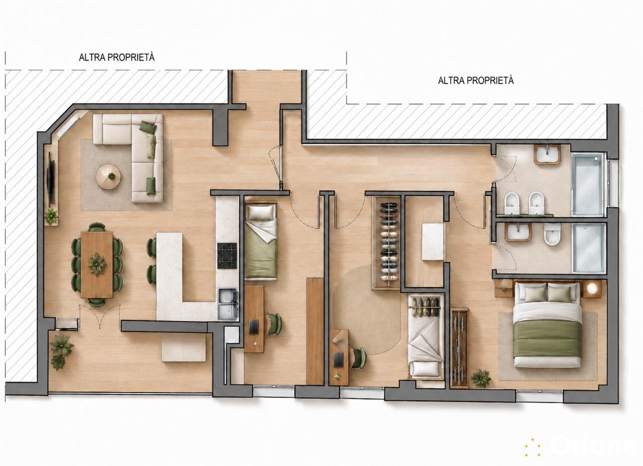 Four-room apartment Modena - photo 1