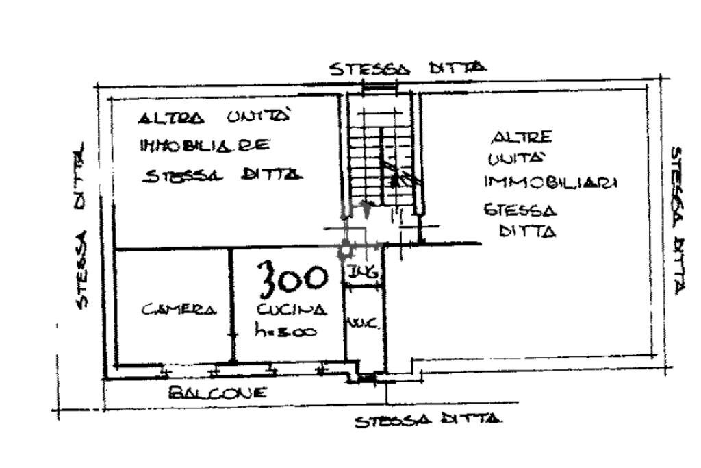 Two-room apartment Strada Fornelli, Monastero di Lanzo - floor plans 1