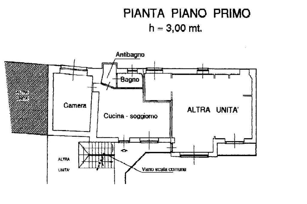 Bilocale Via Roma, Almese - planimetria 1