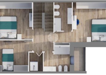 Villa a Schiera Via Montalcini, Valsamoggia (zona Albareto - Mulini Nuovi) - foto 15