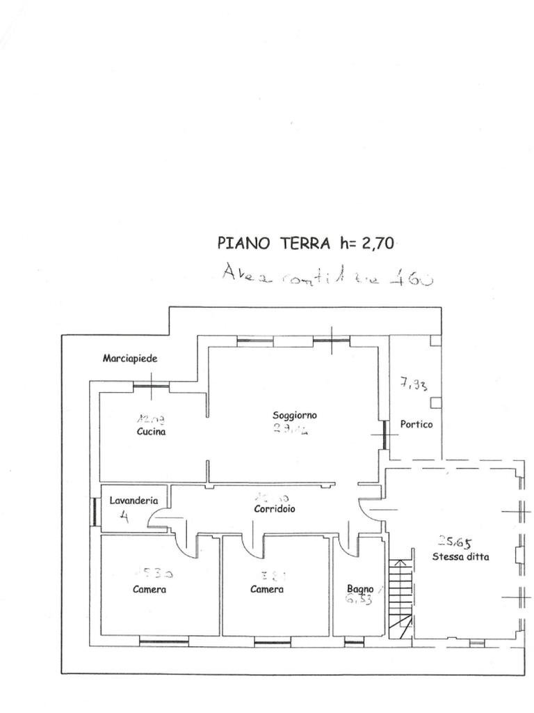 Villa Via porta pia, Cuceglio - planimetria 1