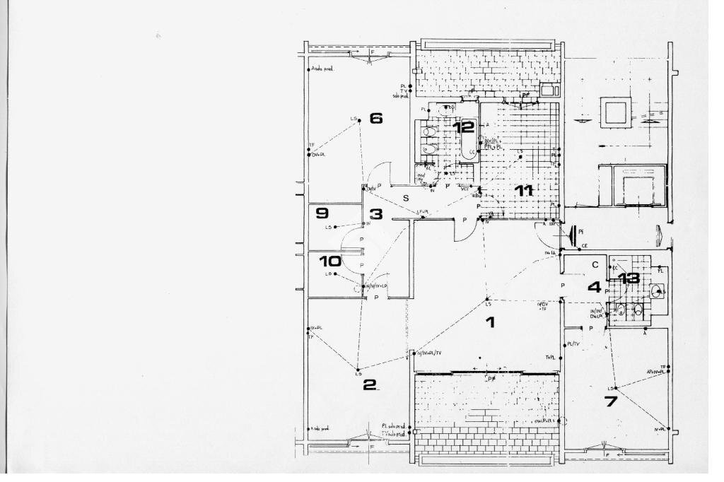 Quadrilocale Via Giotto, frazione Milano 3, Basiglio - planimetria 1
