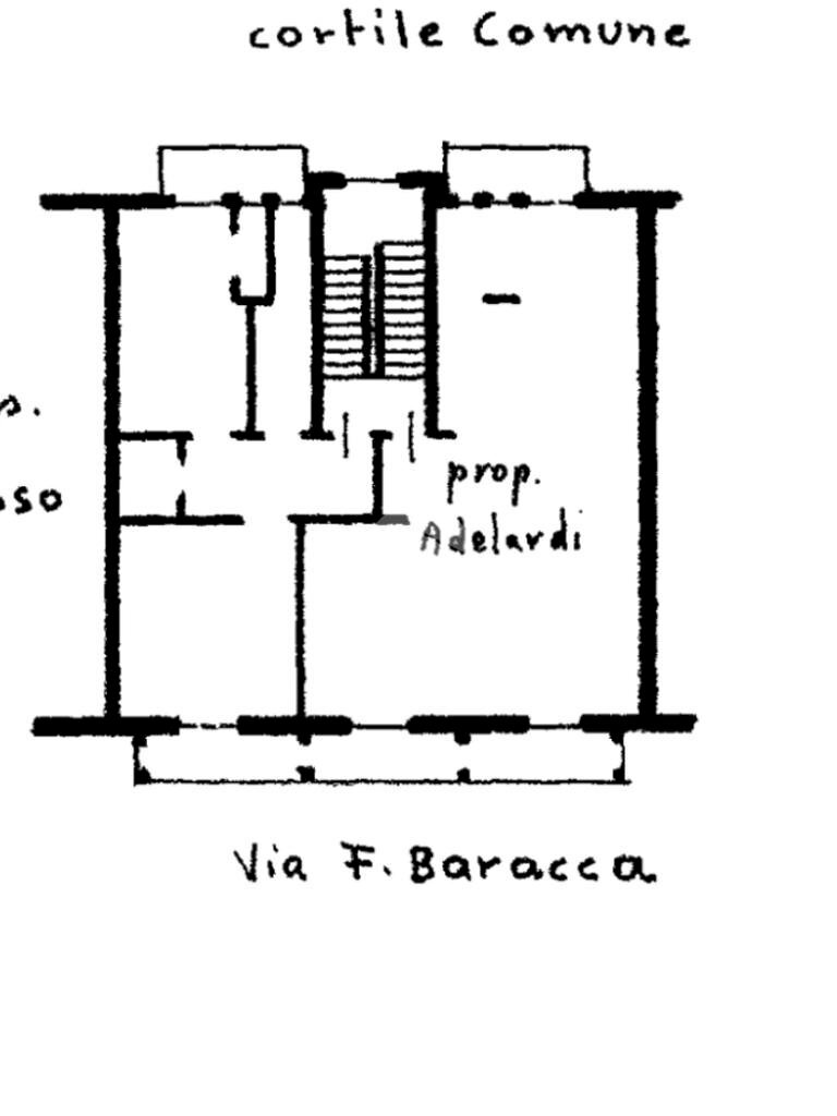 Bilocale Via baracca, Torino (zona Borgo Vittoria) - planimetria 1
