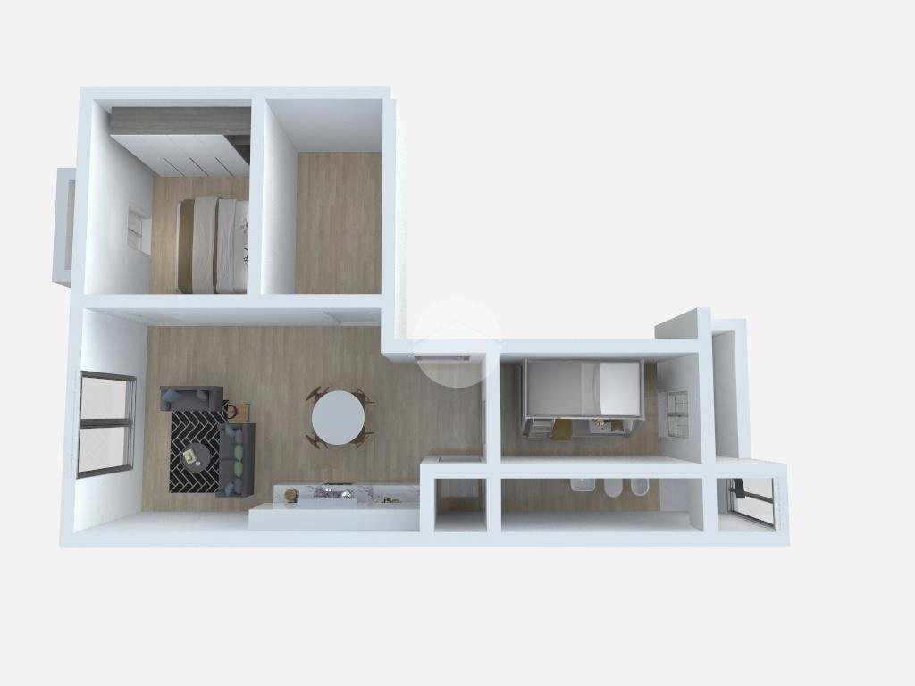 Trilocale Via Alpignano, Torino (zona Campidoglio) - planimetria 1
