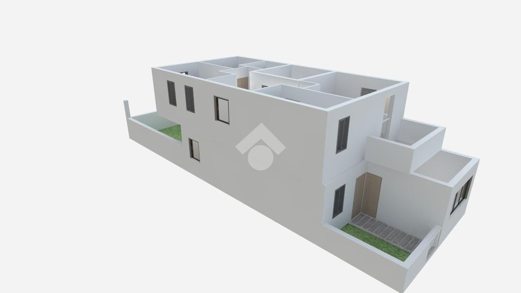Terraced Villa via Marco Emilio Lepido, Bologna (neighborhood Borgo Panigale) - floor plans 1