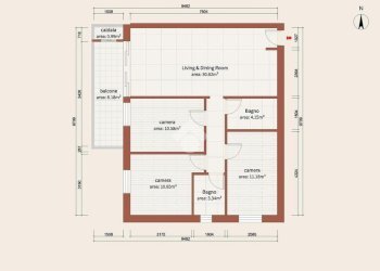 Four-room apartment Via emilia ponente, Bologna (neighborhood Borgo Panigale) - photo 10