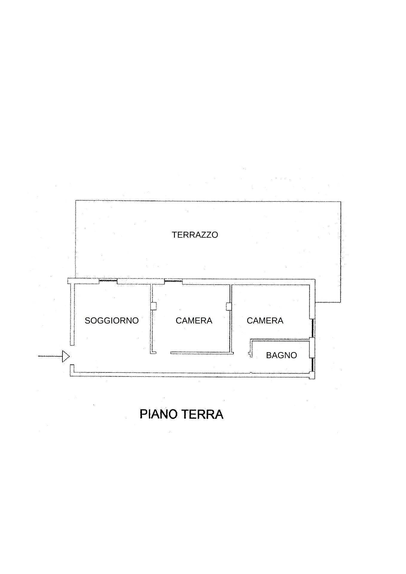 Foto 16 - Appartamento Via del Monte Gualdo Cattaneo, Gualdo Cattaneo - planimetria 1