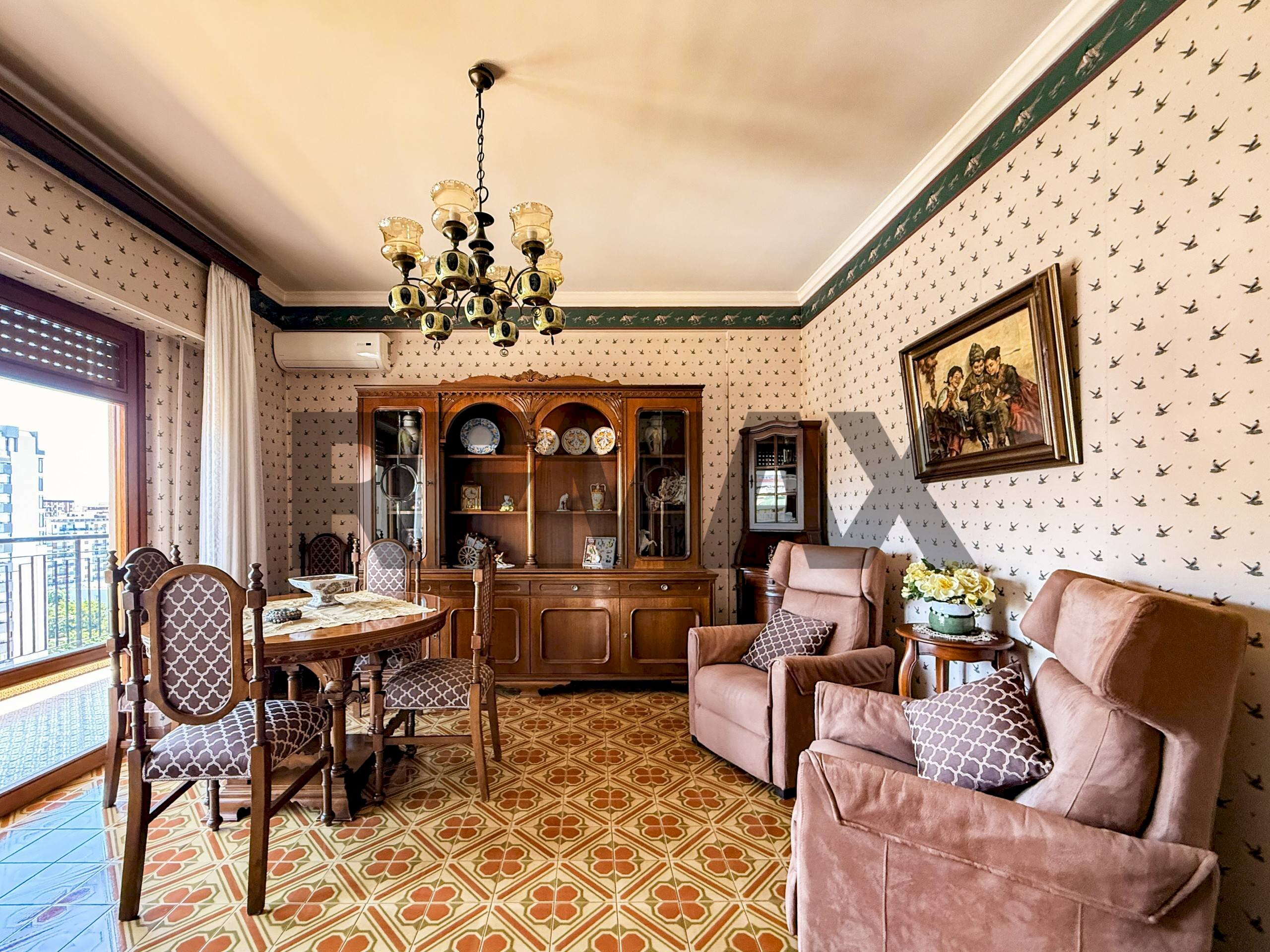 Sala da pranzo - Appartamento Via Leonardo Da Vinci
 
74, Palermo - foto 2