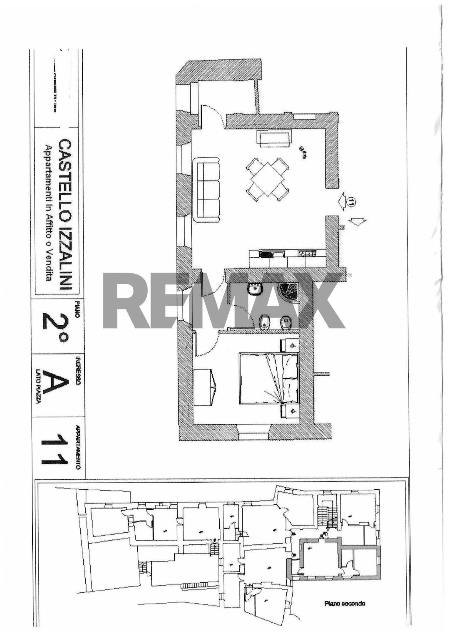 Pianta 2D - Bilocale FRAZIONE IZZALINI
 
SNC, Todi - planimetria 1