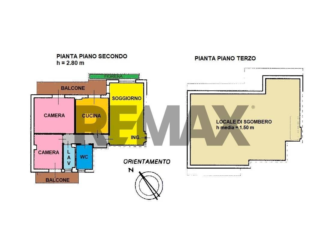 Pianta 2D - Quadrilocale Via Cristoforo Colombo
 
27, Tremestieri Etneo - planimetria 1