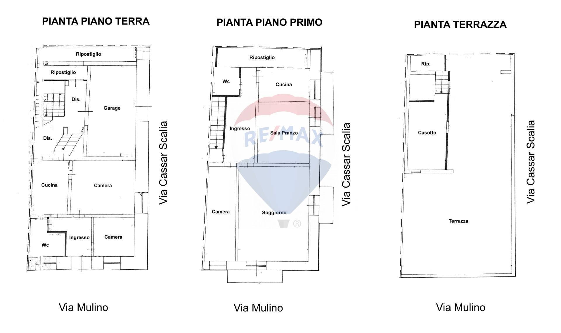 Pianta 2D - Casa indipendente Via Paolo Cassar Scalia
 
119, Pachino - planimetria 1