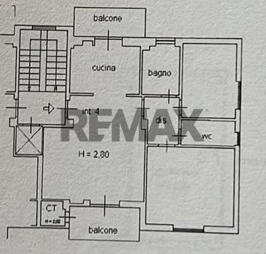 Pianta 2D - Three-room apartment Via del Torcituro
 
1, L'Aquila - floor plans 1
