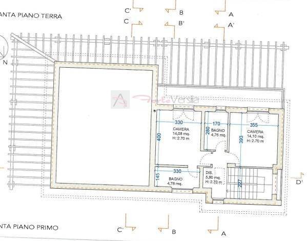 Foto 8 - Villa Pietrasanta - planimetria 1