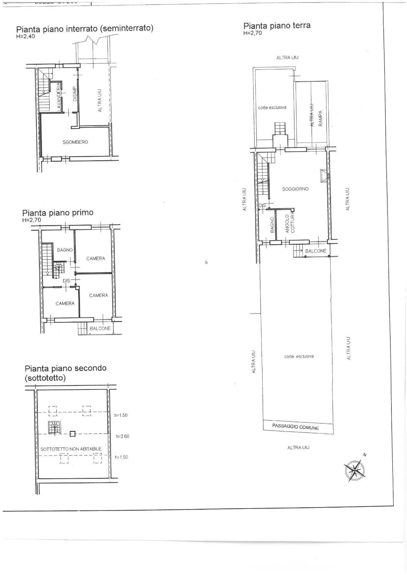 Foto 31 - Terraced Villa VIA GRIGNETTO, Avigliana - floor plans 1
