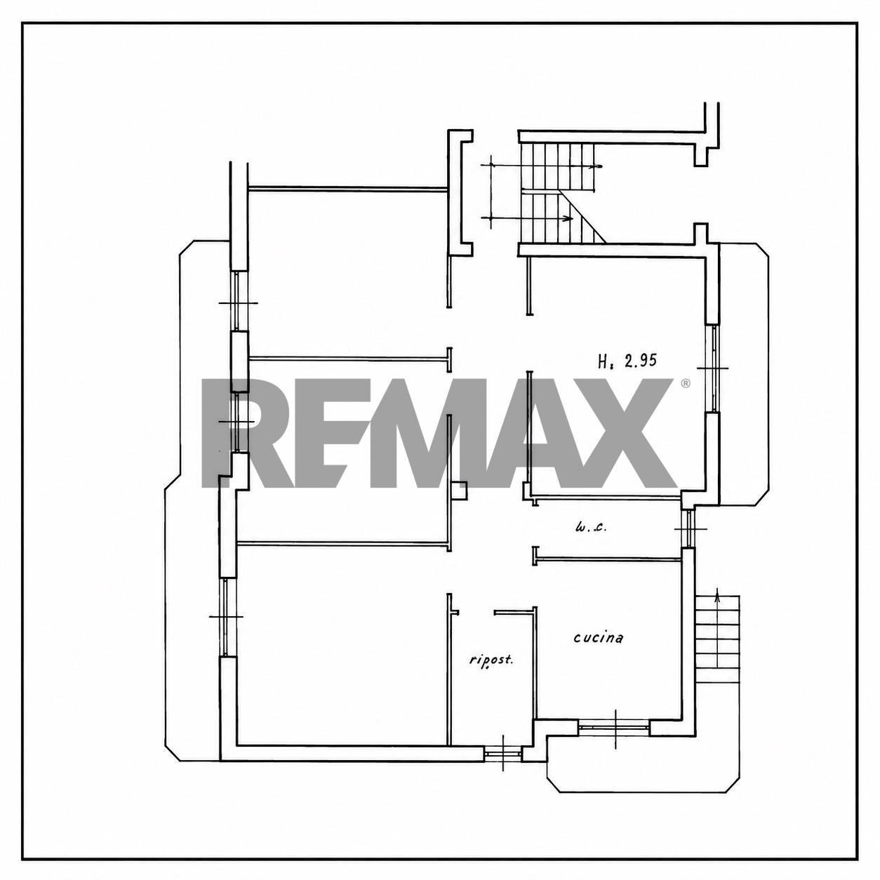 Pianta 2D - Four-room apartment Via Santa Barbara
 
135, Nettuno - floor plans 1