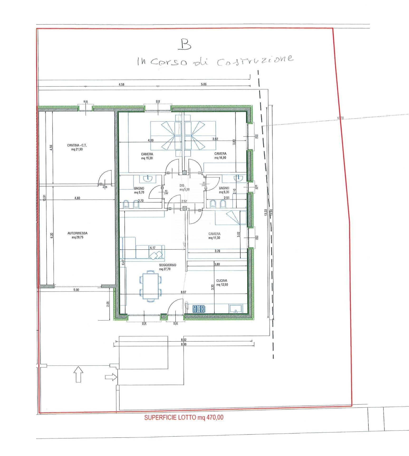 Foto 16 - Villa Via benaco
 
snc, Puegnago sul Garda - floor plans 1