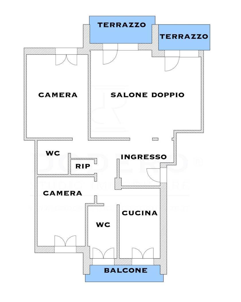 Appartamento via Divisione Acqui, 49, frazione Quinto Al Mare, Genova - planimetria 1