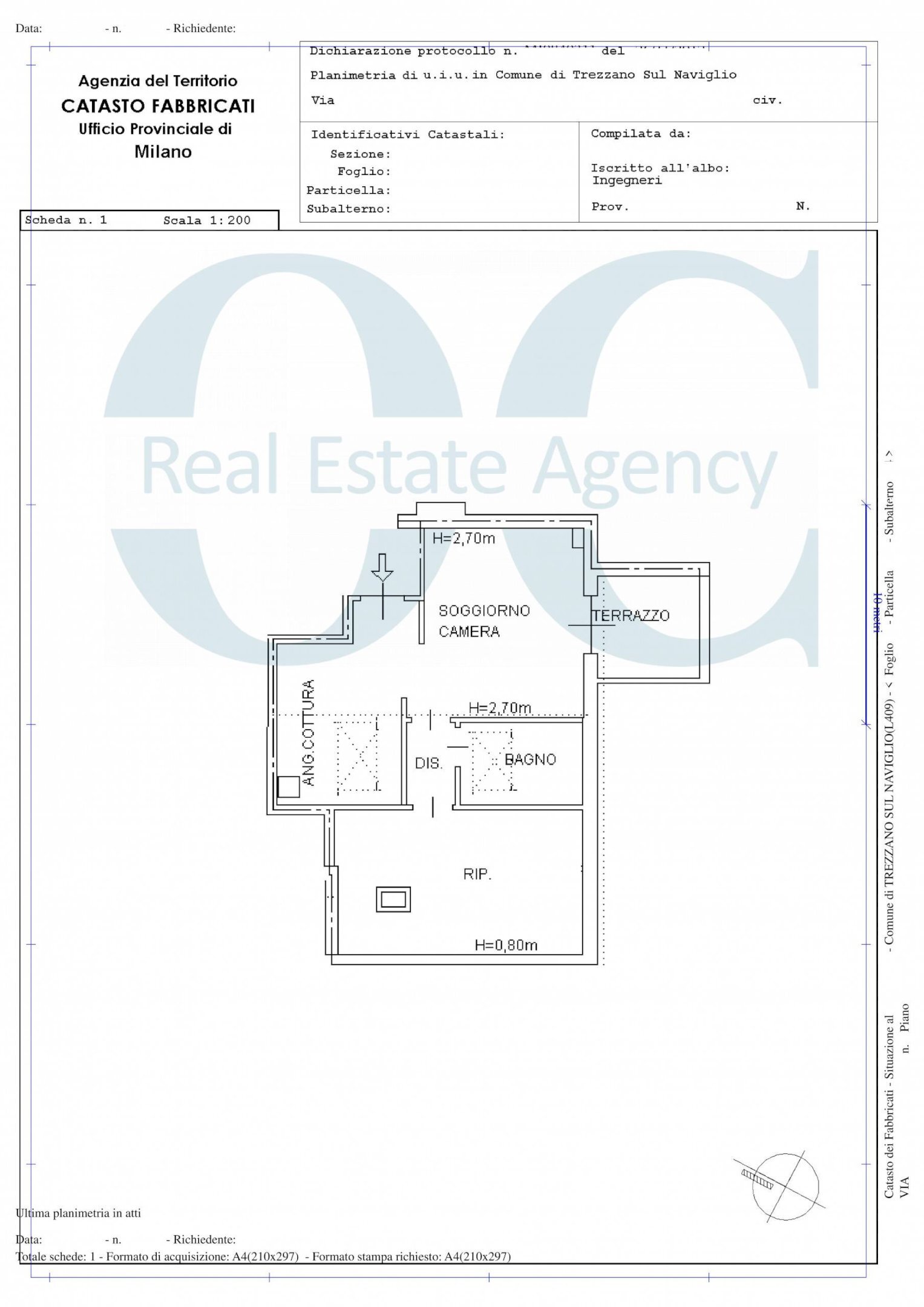 Foto 17 - One-room apartment 1, Trezzano sul Naviglio - floor plans 1