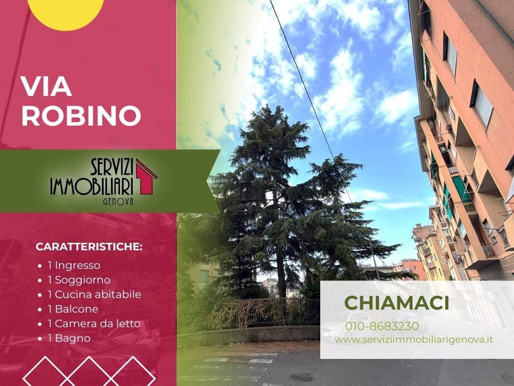Zona - Bilocale via Aurelio Robino, Genova (zona Marassi) - foto 1