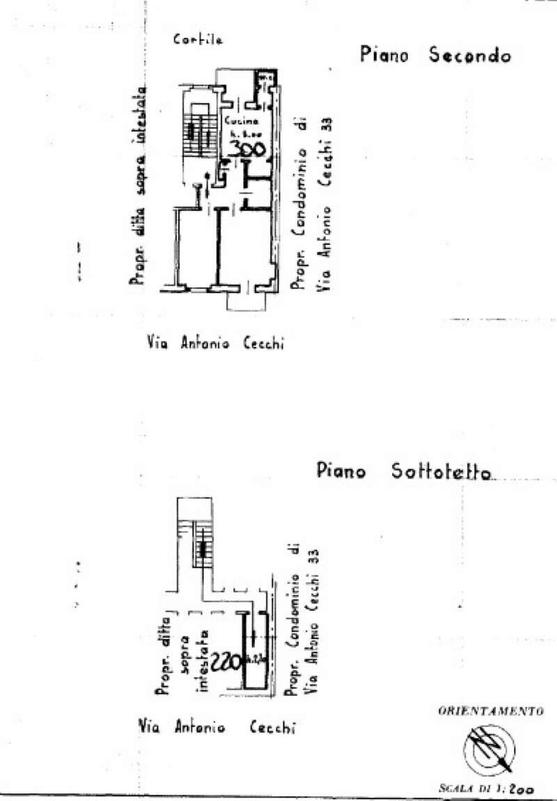 Immagine 2026-07-22 095053 - Trilocale via Antonio Cecchi, 29, Torino (zona Aurora) - planimetria 1