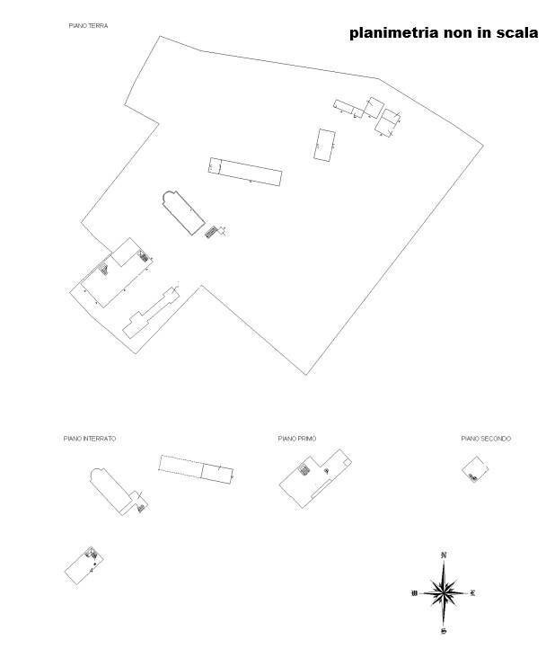 Rustico Mombaruzzo - planimetria 1