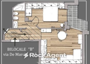 Planimetria - Two-room apartment via Emilio de Marchi, 45, Milano (neighborhood Greco) - photo 13