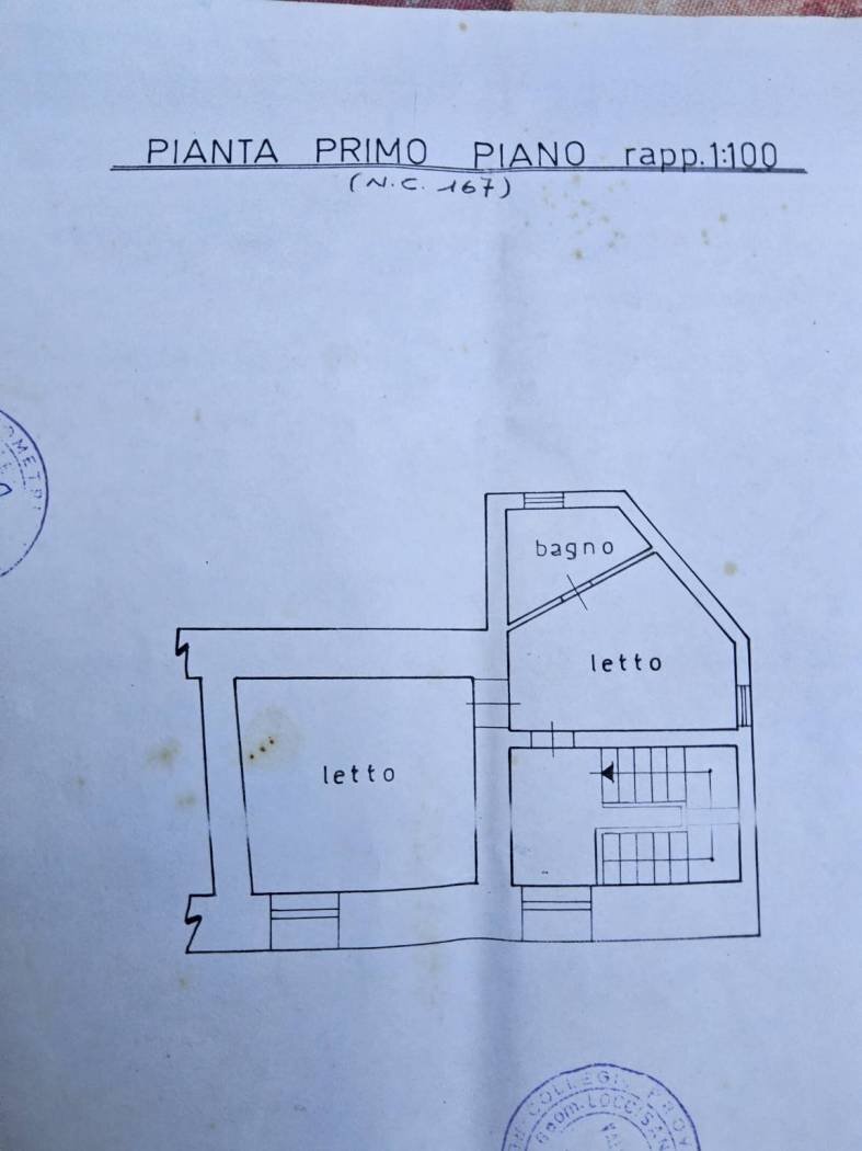 Casa indipendente contrada Prisdarello, Gioiosa Ionica - planimetria 1
