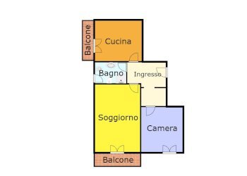 planimetria appartamento via majorana quinto genov - Appartamento Via Giuseppe Majorana 27, frazione Quinto Al Mare, Genova - foto 9