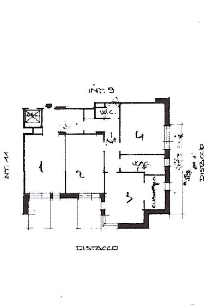Appartamento Via Rollino, Genova (zona Sestri Ponente) - planimetria 1