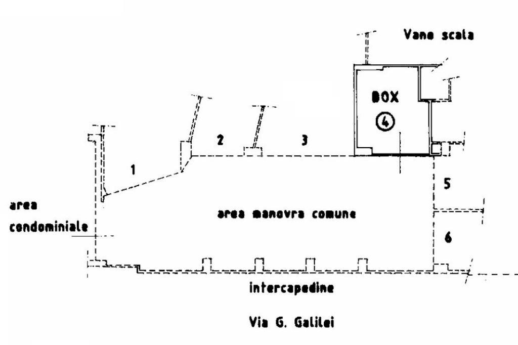 Box Via Galileo Galilei, Sanremo - planimetria 1