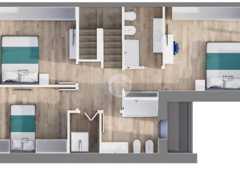 Villa a Schiera Via Montalcini, Valsamoggia (zona Albareto - Mulini Nuovi) - foto 15