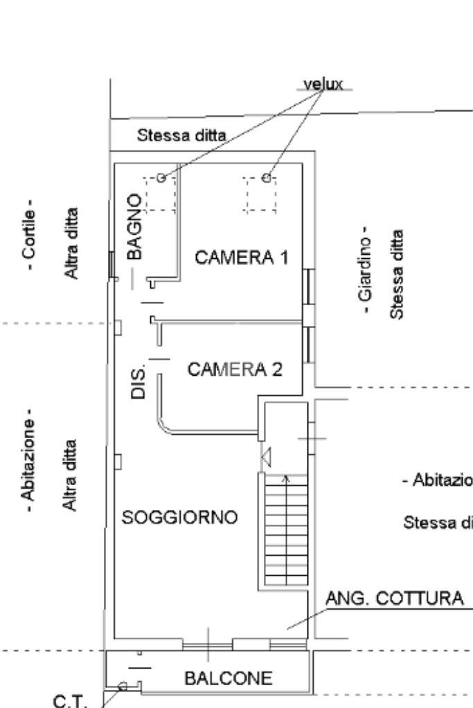 Trilocale Via tripoli, Castagnole Piemonte - planimetria 1