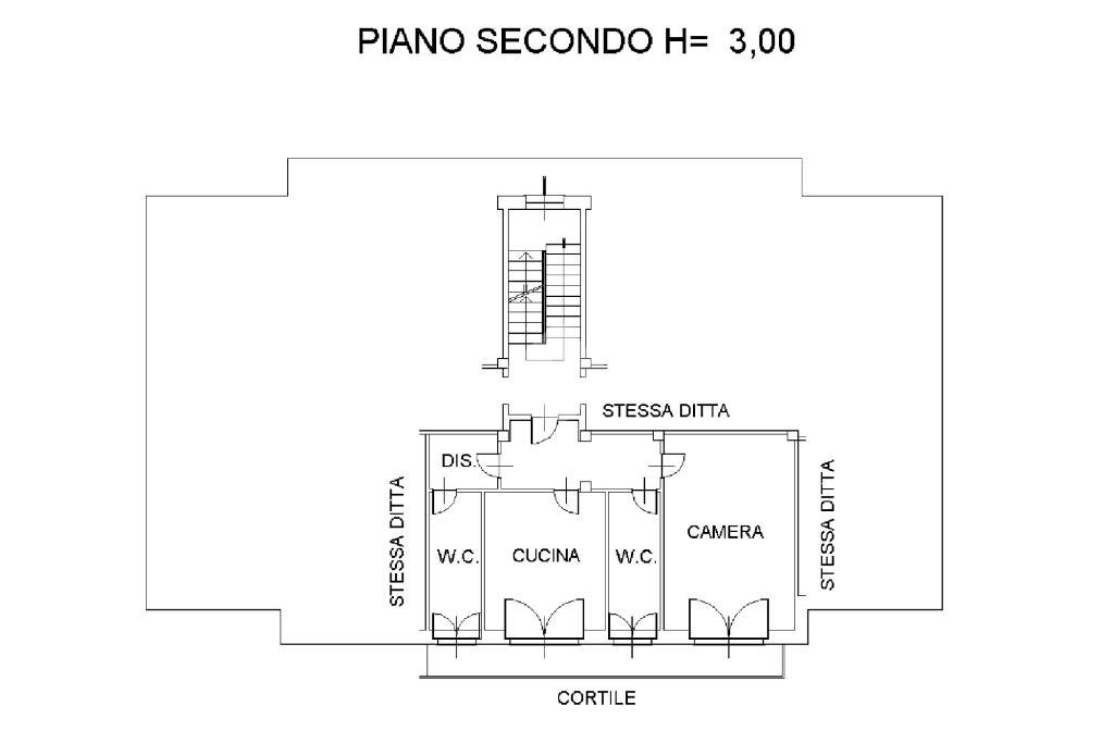 Two-room apartment Via rovereto, Rivalta di Torino - floor plans 1