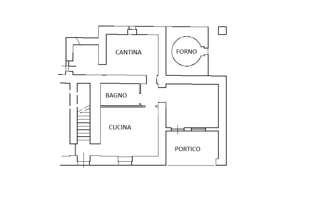 Independent house Via Pralargo, Barge - floor plans 1