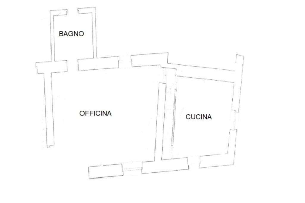 Quadrilocale Piazza Statuto, Sanfront - planimetria 1