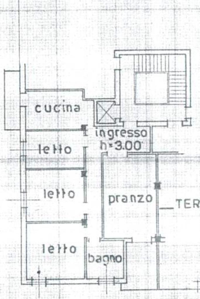 Four-room apartment Viale Torino, Sassuolo - floor plans 1