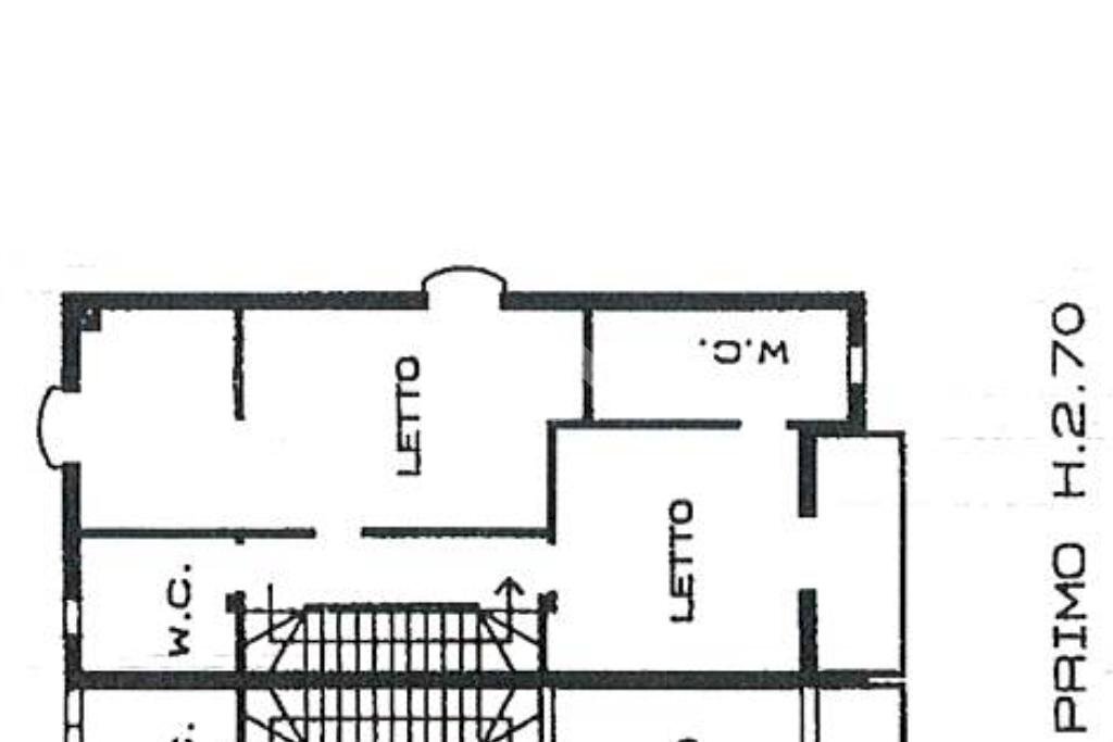 Portion of a house Via San Michele, Sassuolo - floor plans 1