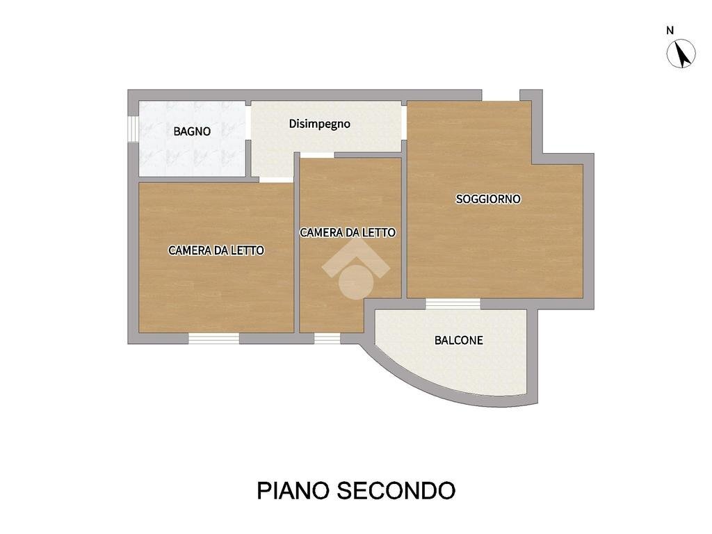 Three-room apartment Via Francesco Borromini, Reggio nell'Emilia - floor plans 1
