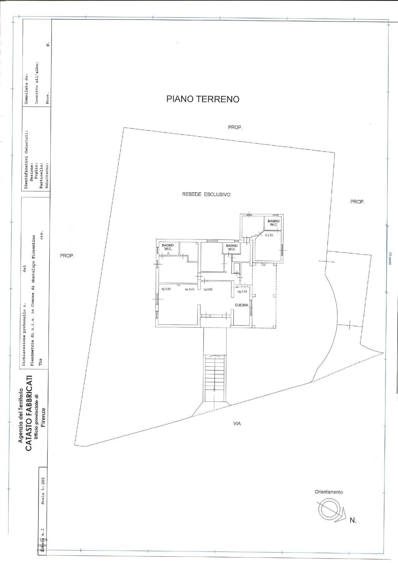 Foto 10 - Villa Montelupo Fiorentino - planimetria 1