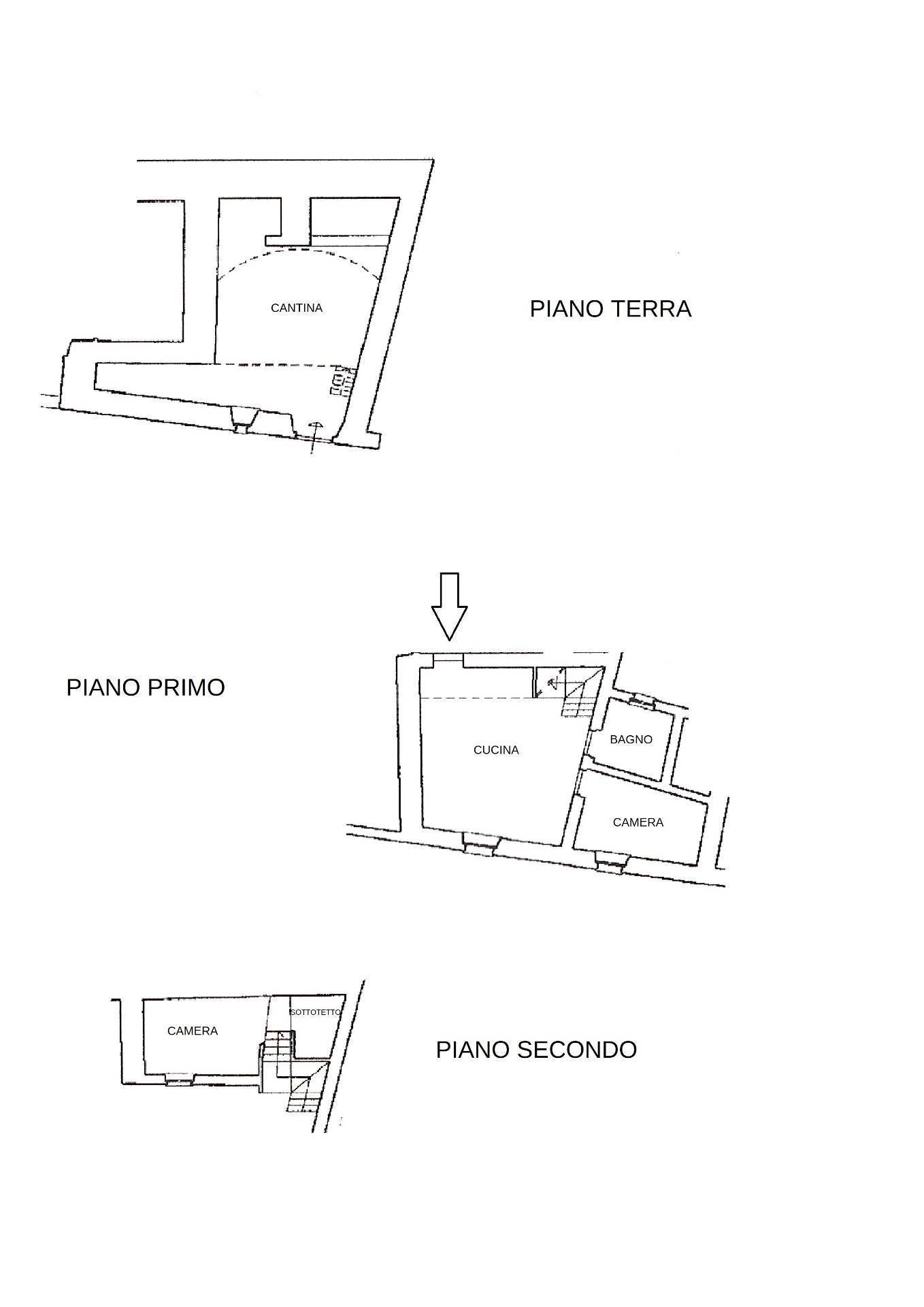 Foto 16 - Four-room apartment Cerreto di Spoleto-Ponte, Cerreto di Spoleto - floor plans 1