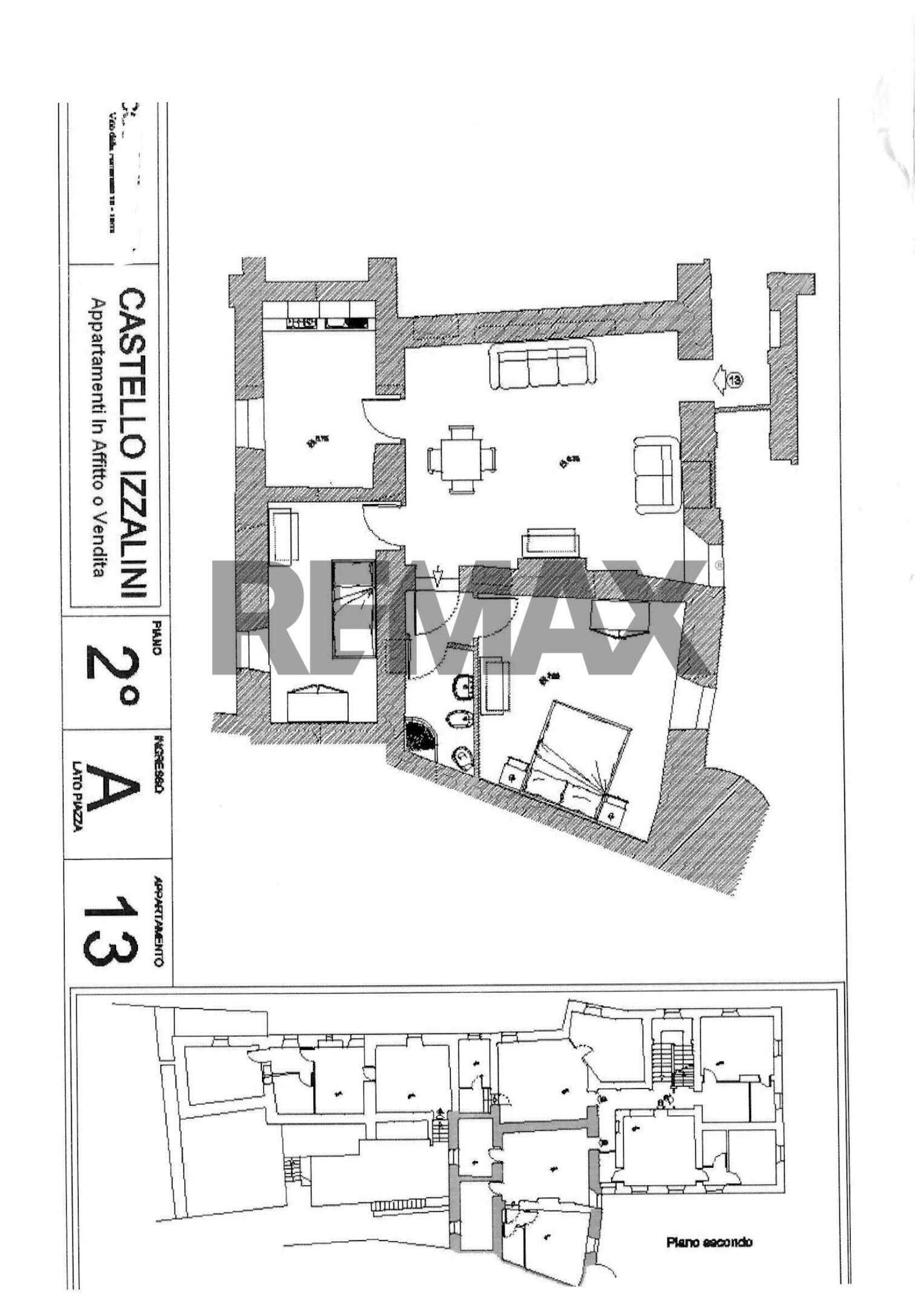 Pianta 2D - Trilocale FRAZIONE IZZALINI
 
SNC, Todi - planimetria 1