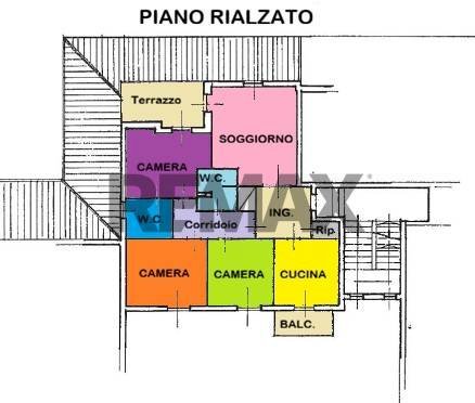 Pianta 2D - Quadrilocale via Torquato Tasso
 
3, Cesana Brianza - planimetria 1