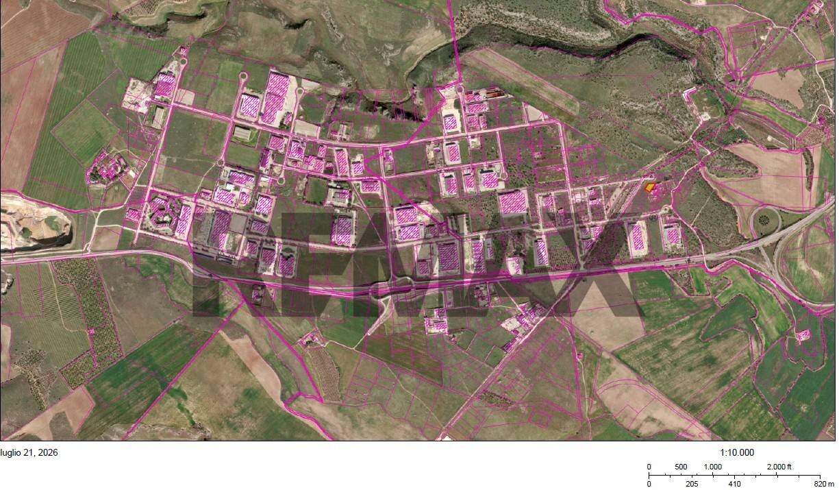 Posizione della mappa - Terreno edificabile Via Dimitrij Mendeleev
 
snc, Manfredonia - planimetria 1