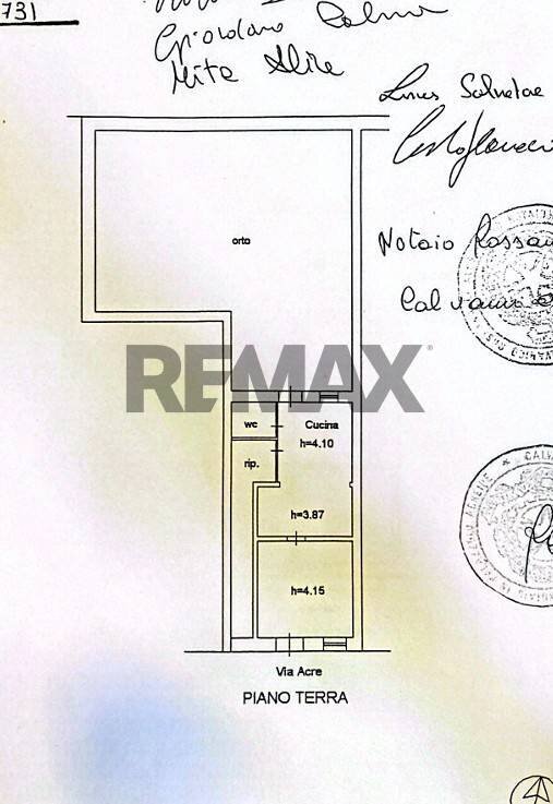 Pianta 2D - Independent house VIA ACRE
 
80, Palazzolo Acreide - floor plans 1
