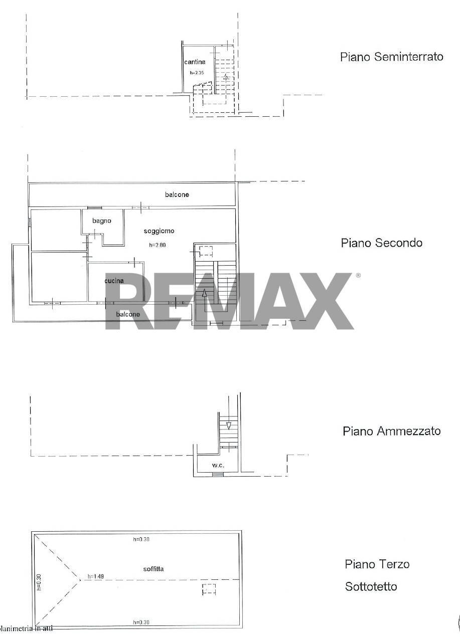 Pianta 2D - Three-room apartment Via dei Mestieri
 
13, Falconara Marittima - floor plans 1