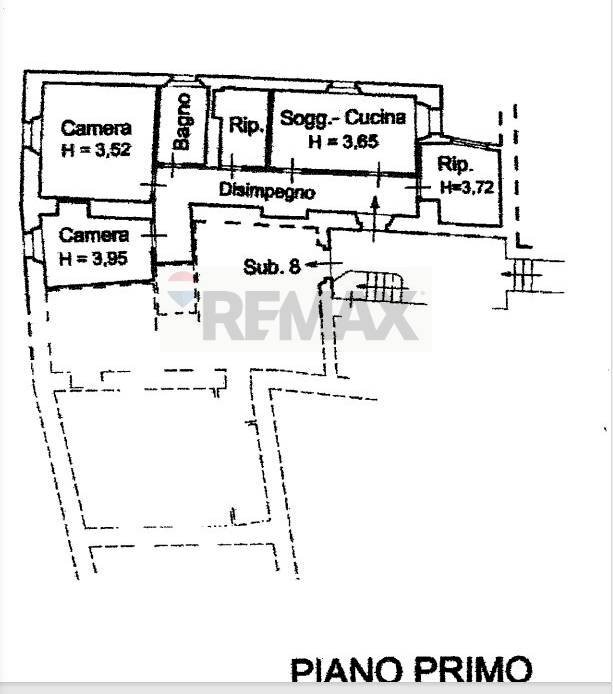 Pianta 2D - Three-room apartment Corso Garibaldi
 
81, Cingoli - floor plans 1