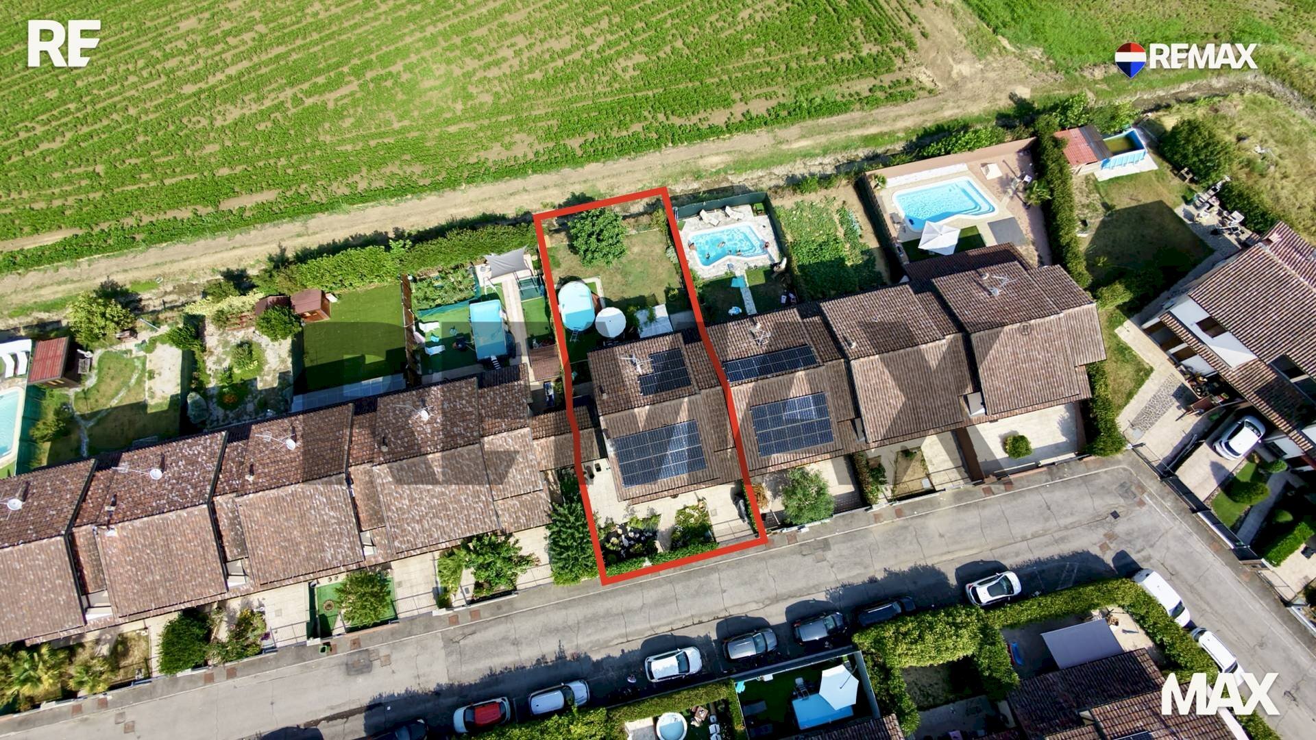 Posizione della mappa - Villa a Schiera via Privata Borgo
33, Sant'Alessio con Vialone - foto 2