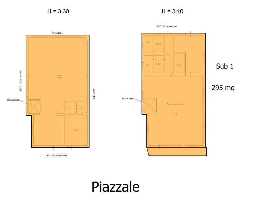 Foto 38 - Shed Via Provinciale 49II
 
288, Santa Venerina - floor plans 1