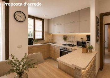 Cucina - Three-room apartment via Lorenzo Lotto, 21, Cenate Sotto - photo 7