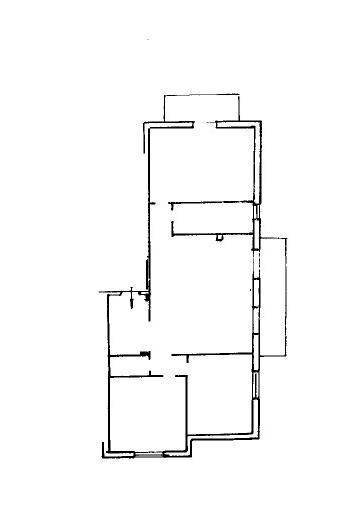 Quadrilocale via Aurelio Robino, Genova (zona Marassi) - planimetria 1